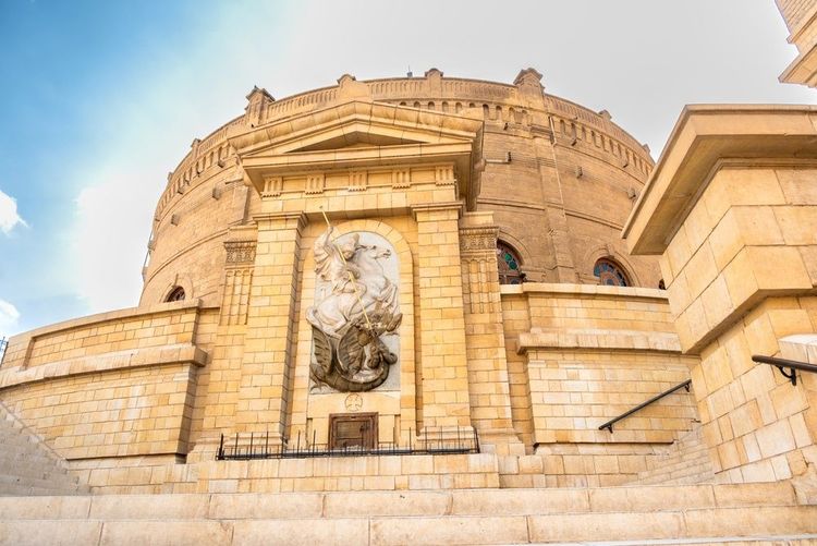 L'église orthodoxe de Saint-George, dans le Caire Copte