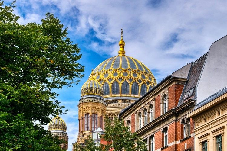 Le Musée Juif de Berlin dans le quartier de Kreuzberg