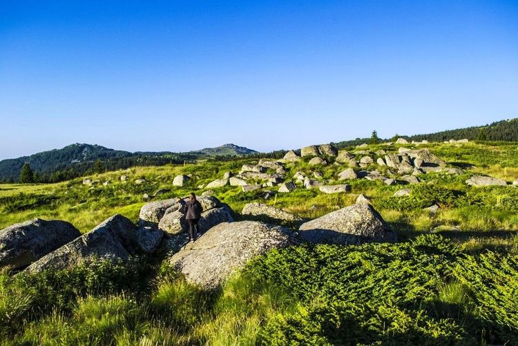 Le mont Vitocha parsemé de beaux rochers