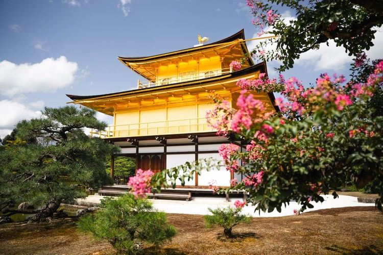 Le temple d'Or, Kinkaku-ji, une architecture parfaite