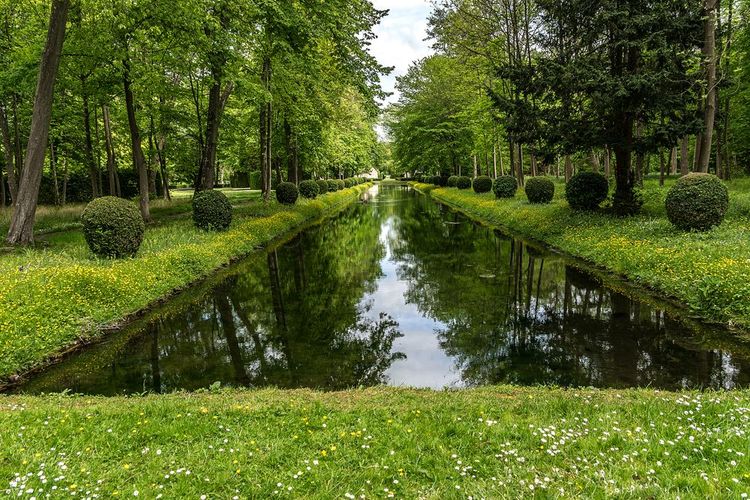 Le Jardin Anglo-Chinois créé en 1770.