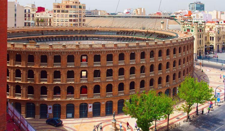 The Valencia bullring, a neo-classical masterpiece
