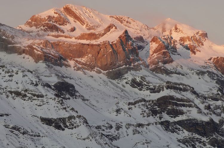 Le parc national d'Ordesa en hiver.