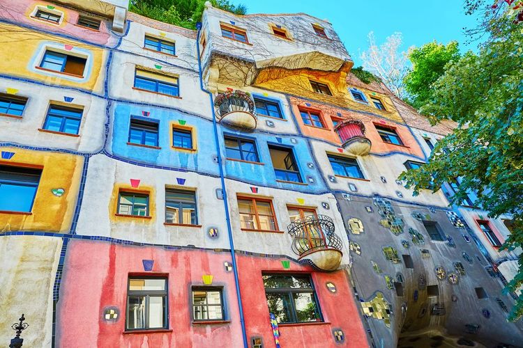 la maison de Hundertwasser à Vienne
