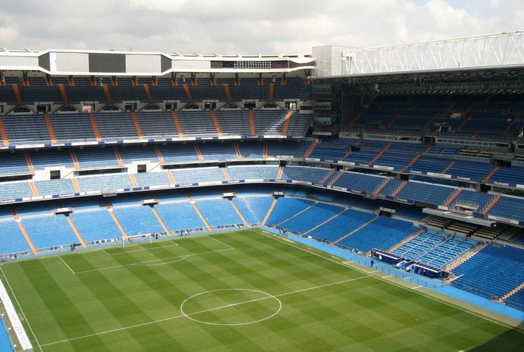 Le stade Santiago Bernabeu du Real Madrid