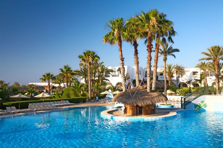 Un complexe hôtelier à Djerba.