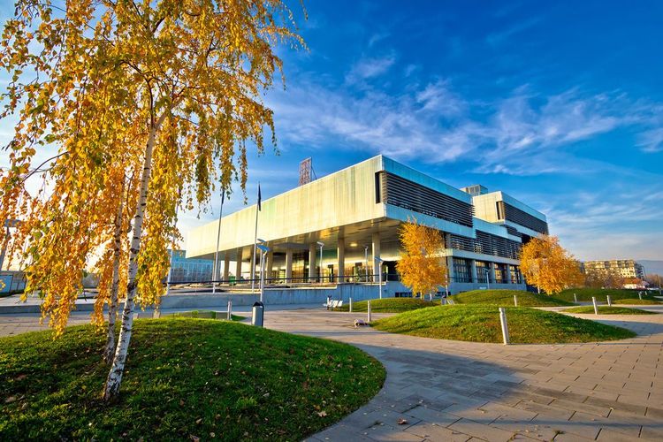 Le musée d'art contemporain de Zagreb