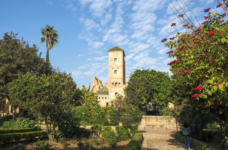Le musée Oudayas et jardins andalous à Rabat