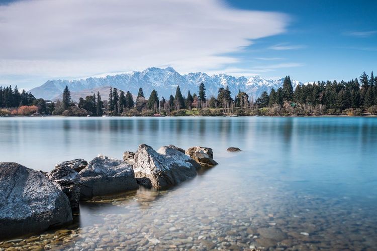 Les Remarkables et le lac Wakatipu | Queenstown, NOUVELLE-ZÉLANDE