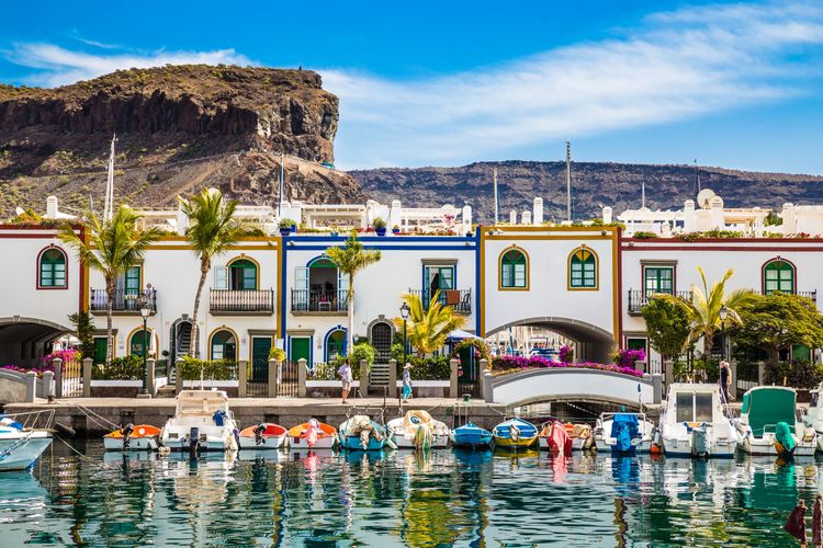 Toda la belleza de Canarias, en el Puerto de Mogán