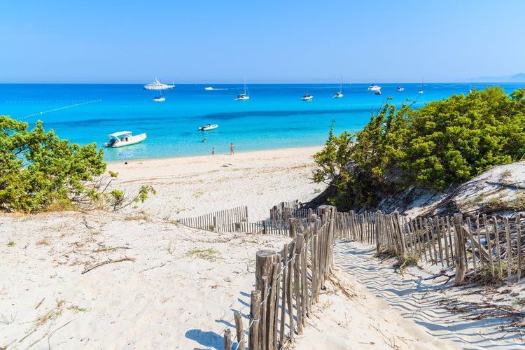 La plage de Saleccia