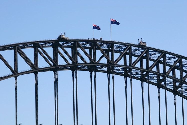 Observer Sydney du haut du Harbour Bridge est une attraction touristique de la ville