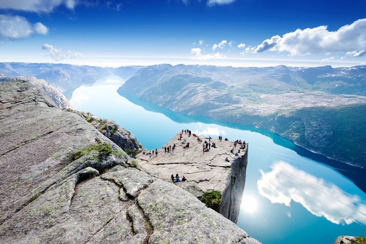 Preikestolen, Norvège