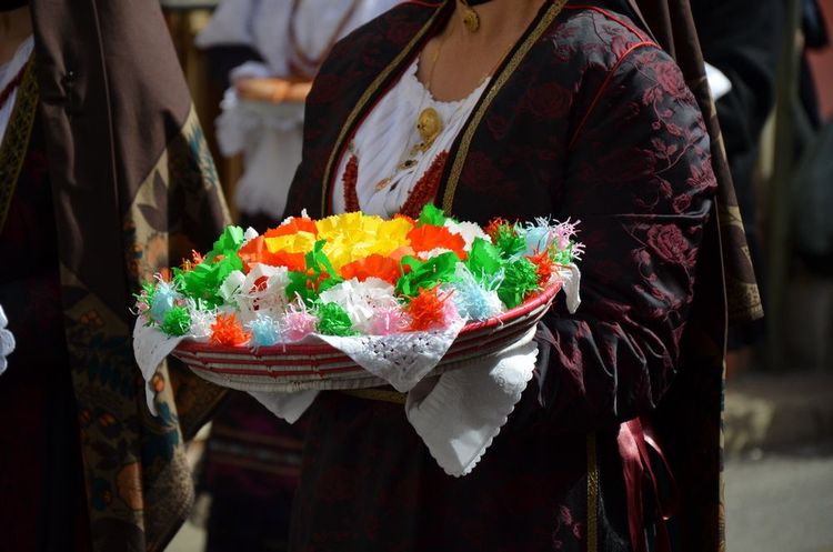 Cocardes traditionnelles pendant les fêtes