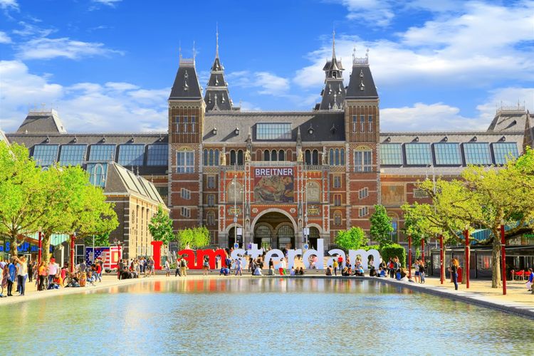 Das Rijksmuseum, eines der schönsten Museen Europas
