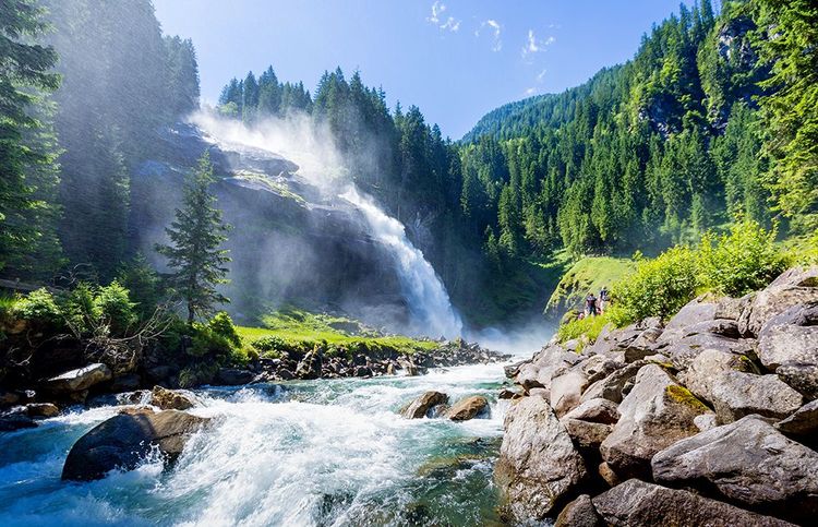 Les chutes de Krimml