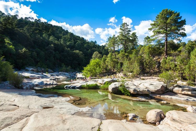 Piscine naturelle de Cavu, Corse, France