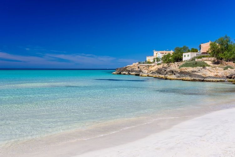 La plage d'Es Trenc à Majorque