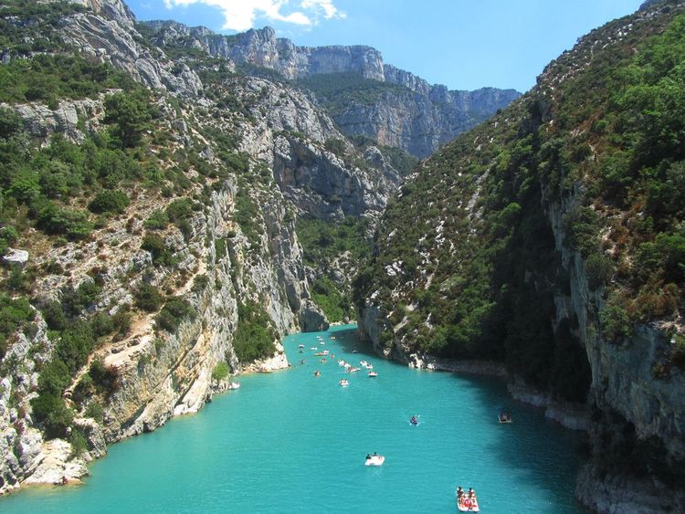 Les gorges du Verdon.