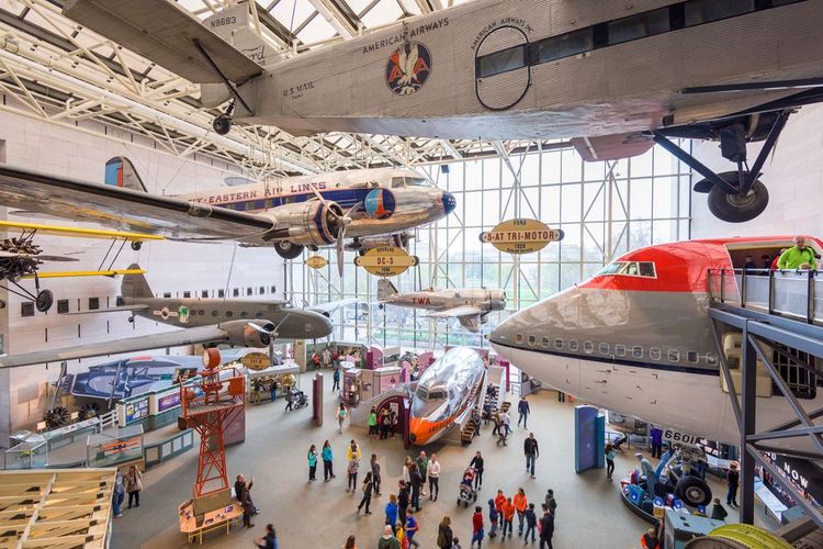 : Le National Air and Space Museum of the Smithsonian Institution à Washington DC