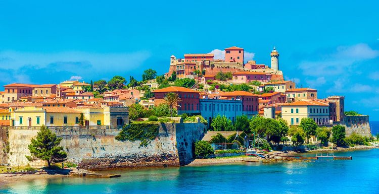 Le centre historique de Portoferraio