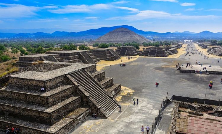 Les pyramides de Teotihuacan au Mexique