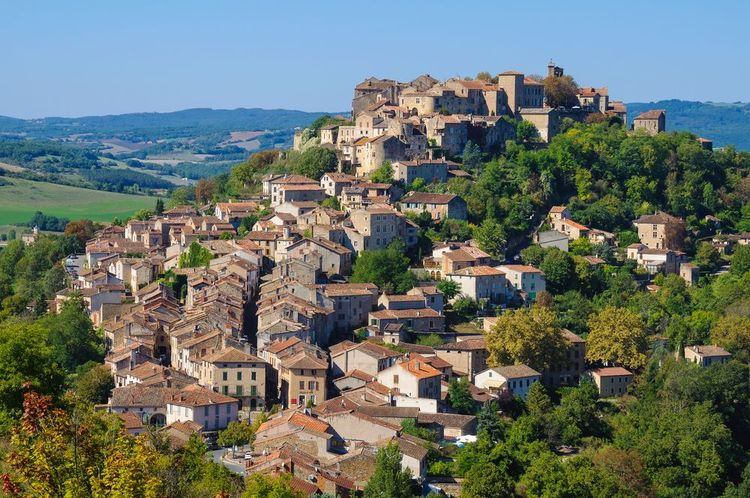 Cordes-sur-Ciel dans le Tarn