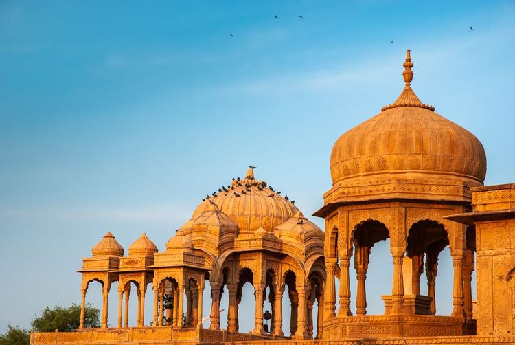 Le cénotaphe de Bada Bagh - Jaisalmer
