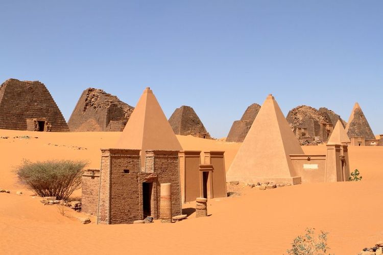 pyramides de Méroé
