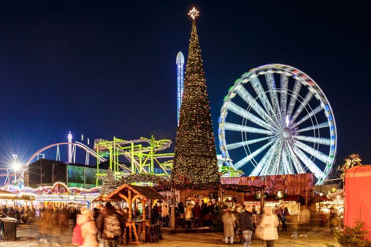 La foire de Noël à Hyde Park.