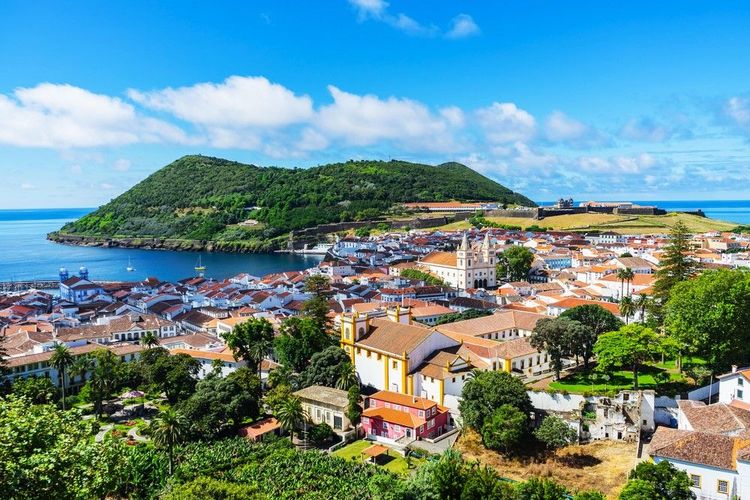 Vue d'Angra do Heroismo