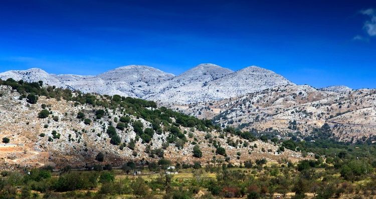 Les montagnes Dikti