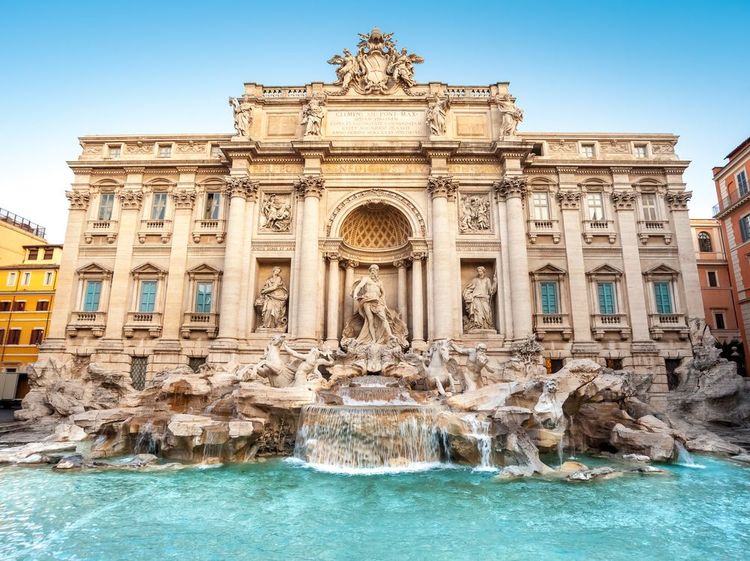 La fontaine de Trevi