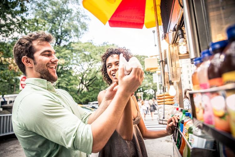 Le hot dog, la street food à la new yorkaise