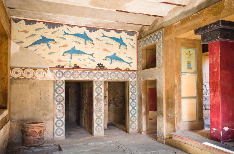 Knossos, Crète