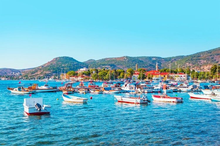 Les barques de Foça