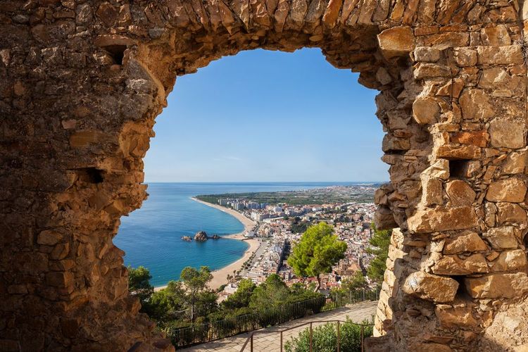 Ville balnéaire de Blanes en Espagne
