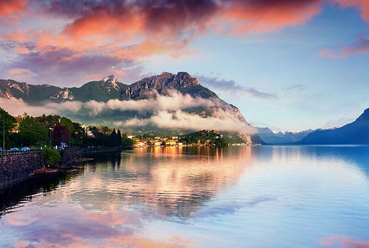 Malgrate et sa montagne désormais célèbre, à Lecco