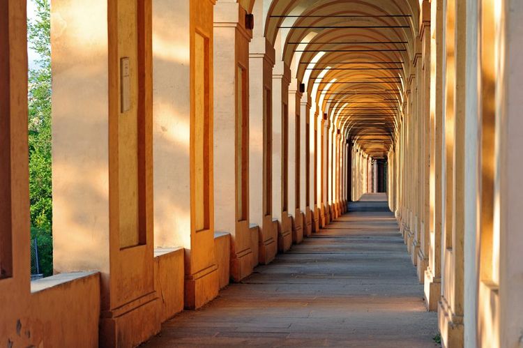 Les arcades San Luca de Bologne, les plus longues du monde