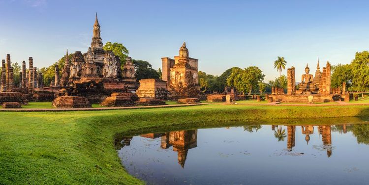 Sukhothai Historic Park, cradle of Buddhism
