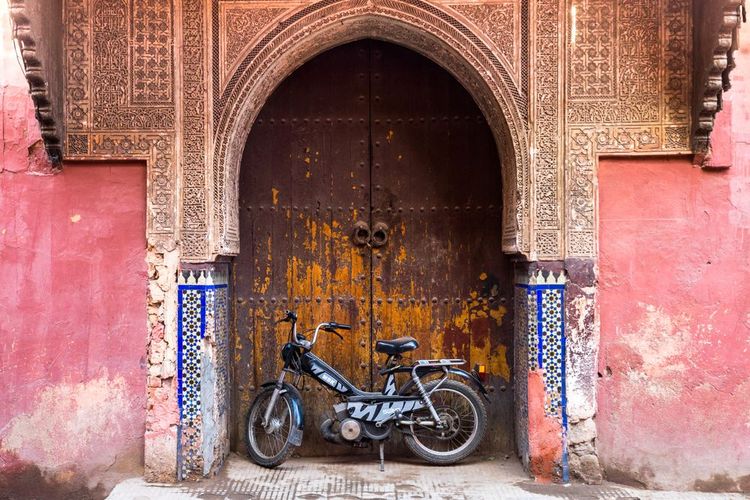 Ruelles de Marrakech, Maroc