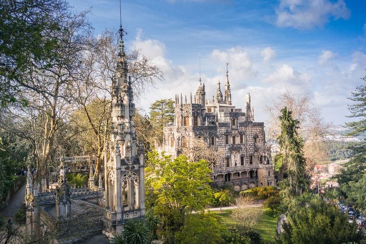 Quinta da Regaleira. Parc naturel de Sintra-Cascais