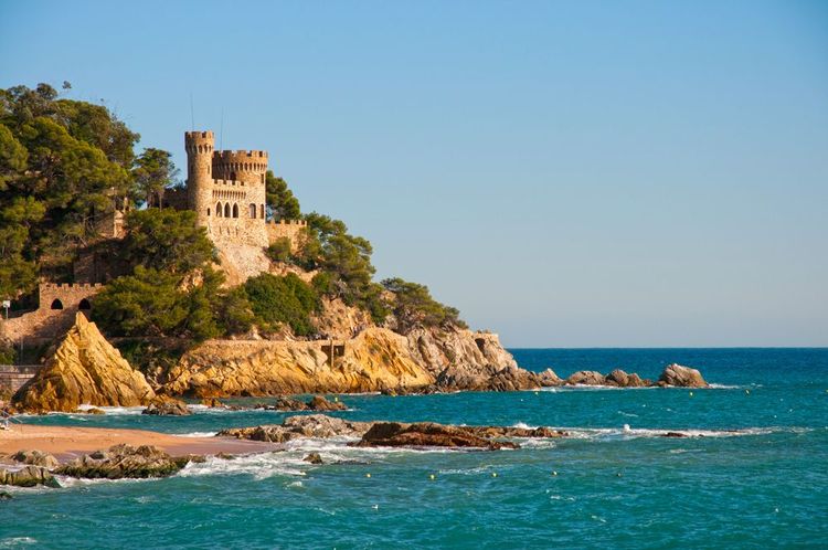 Château de Sant Joan, Lloret de mar, Espagne
