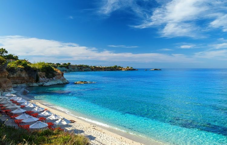 Une plage en Crète