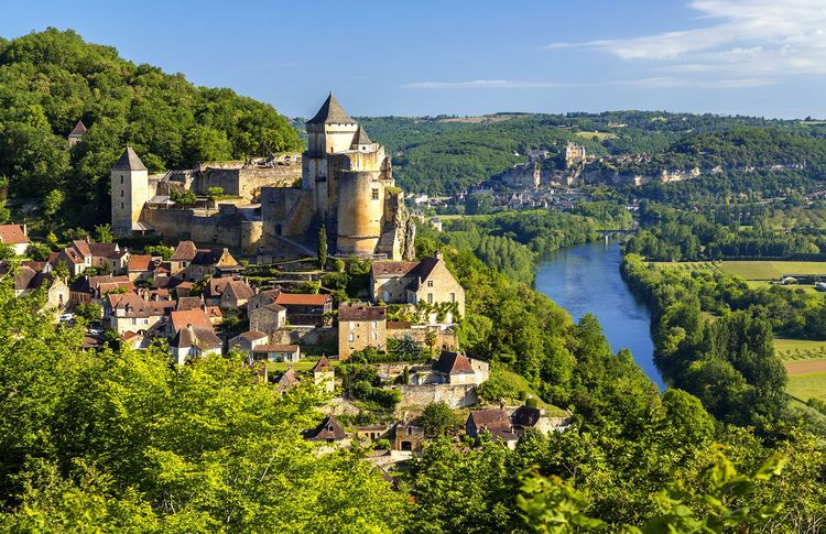 Le château de Castelnaud à Castelnaud-la-Chapelle