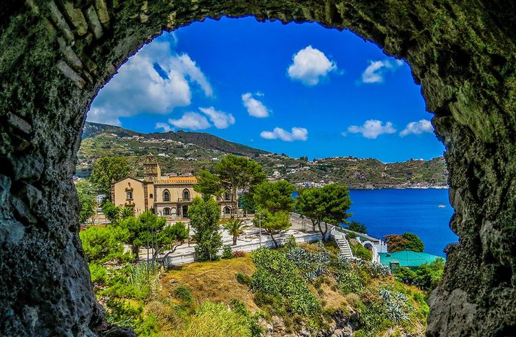 Lipari, dans l'archipel des îles Eoliennes