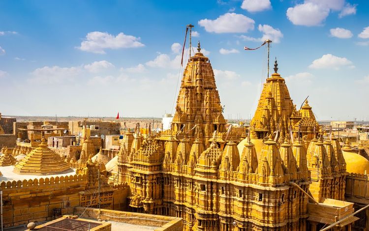 Fort de Jaisalmer en Inde