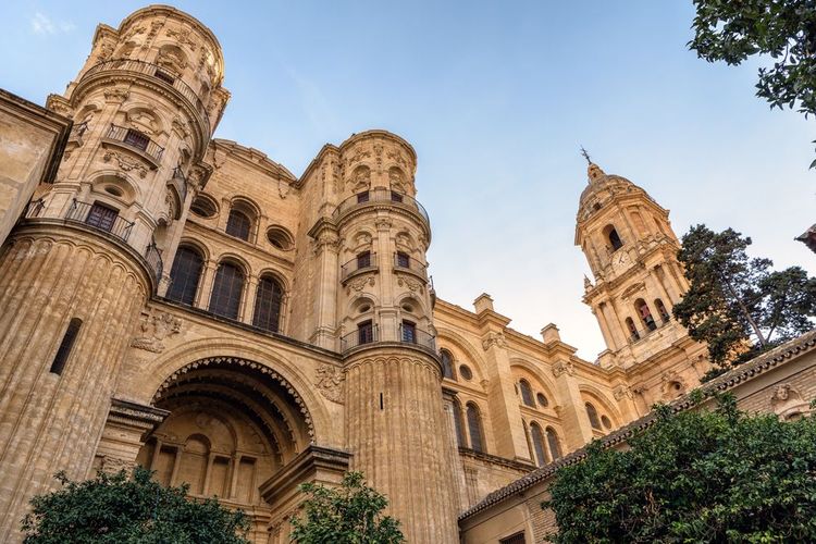 La cathédrale de Malaga.