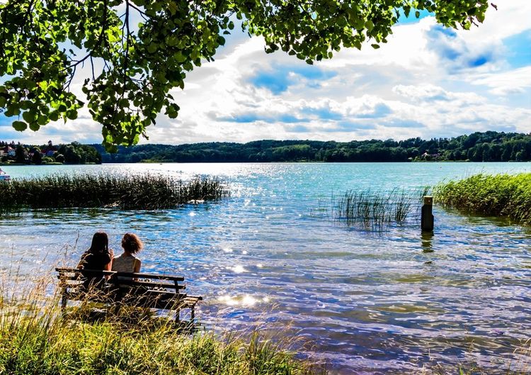 Le lac de Buckow dans la Märkische Schweiz à Schermützelsee.