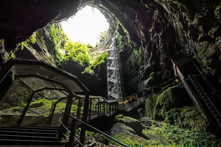 accès au gouffre de Padirac